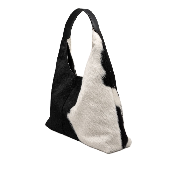 Preview: CLARA SHERPA BLACK WHITE